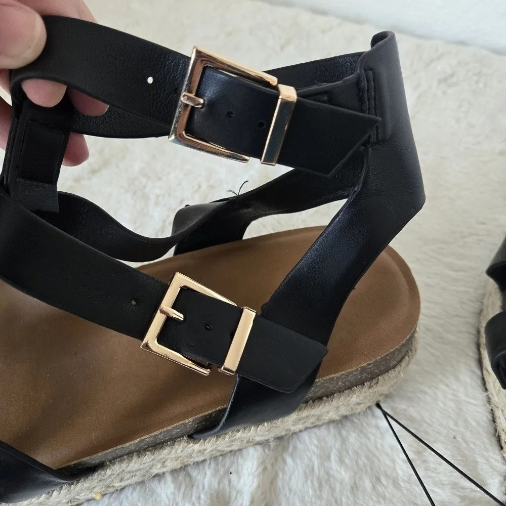 NWT Torrid Women's Fisherman Platform Sandals size 9.5 WW - Picture 8 of 11